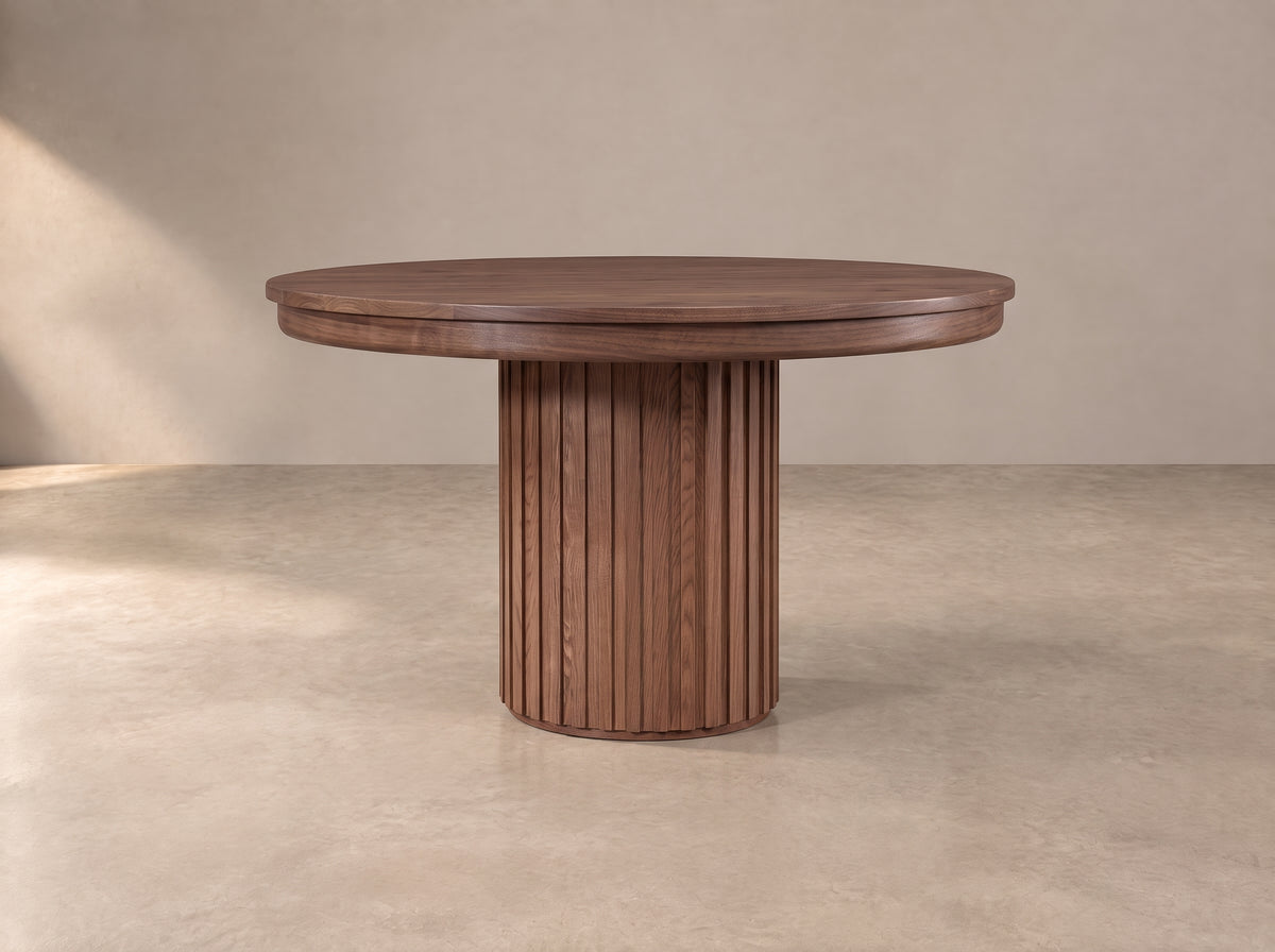 The Jacobs Table — solid wood dining table, handcrafted in the USA with Danner Furniture