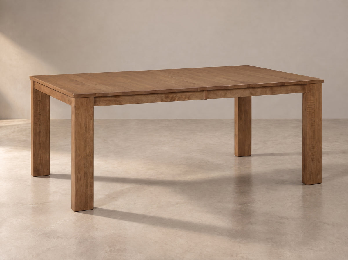The Hearth Table — solid wood dining table, handcrafted in the USA with Danner Furniture