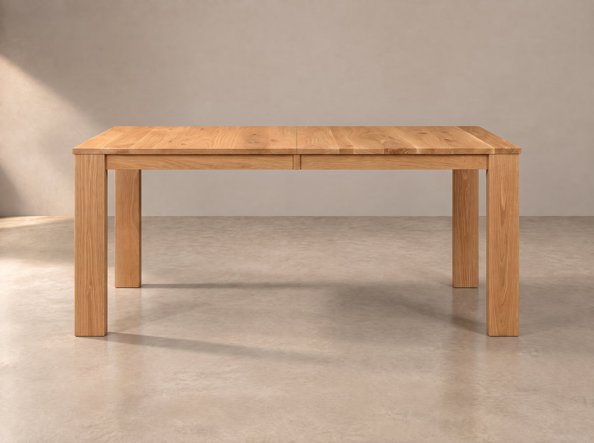 The Hearth Table — solid wood dining table, handcrafted in the USA with Danner Furniture
