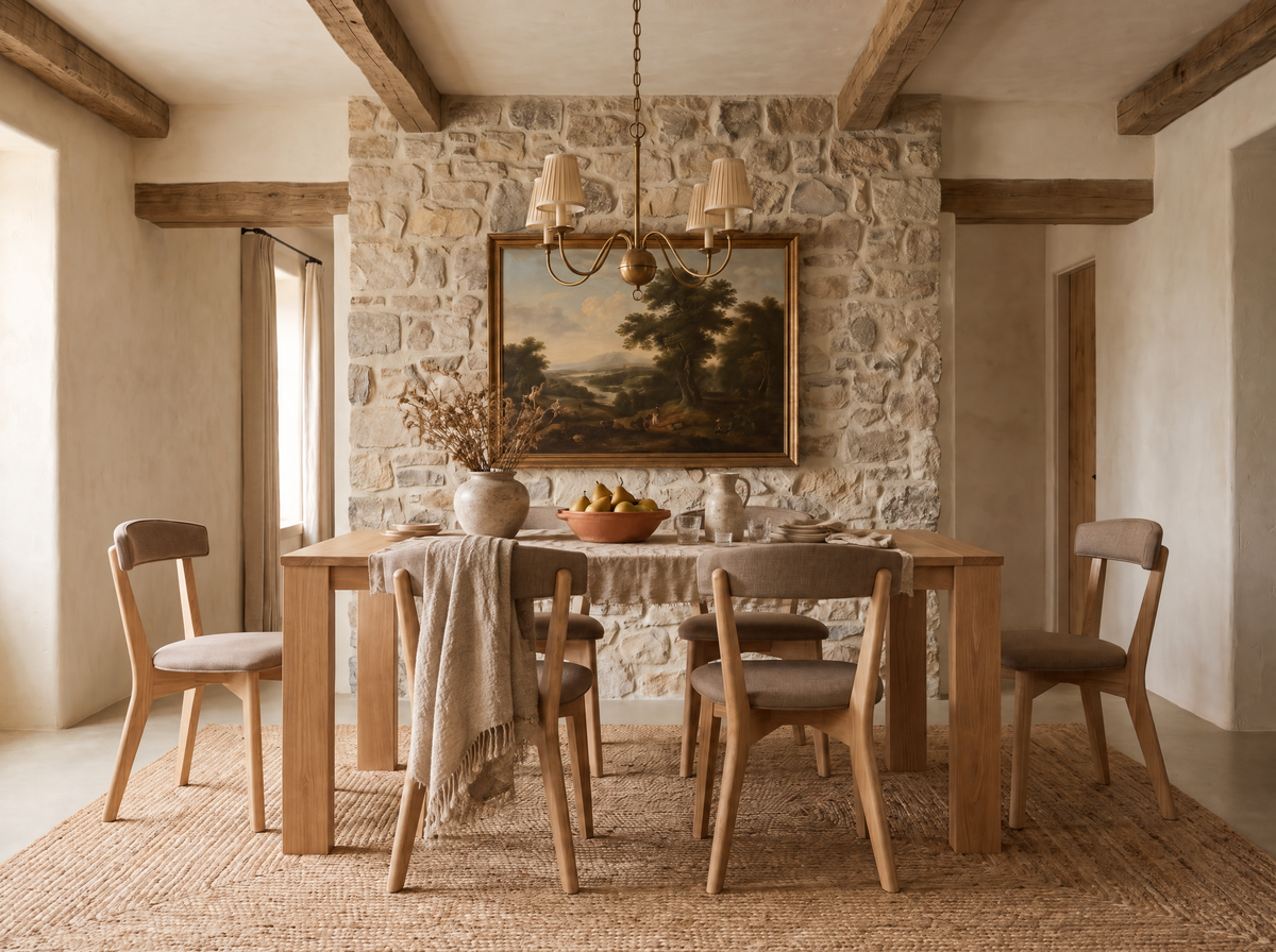 The Hearth Table — solid wood dining table, handcrafted in the USA with Danner Furniture