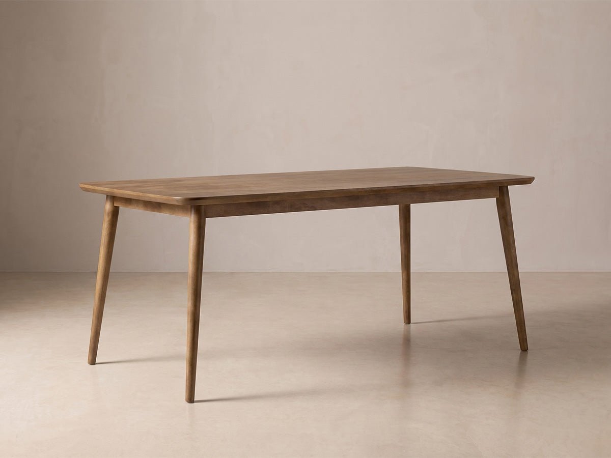 The Meridian Table โ solid wood dining table, handcrafted in the USA by Danner Furniture