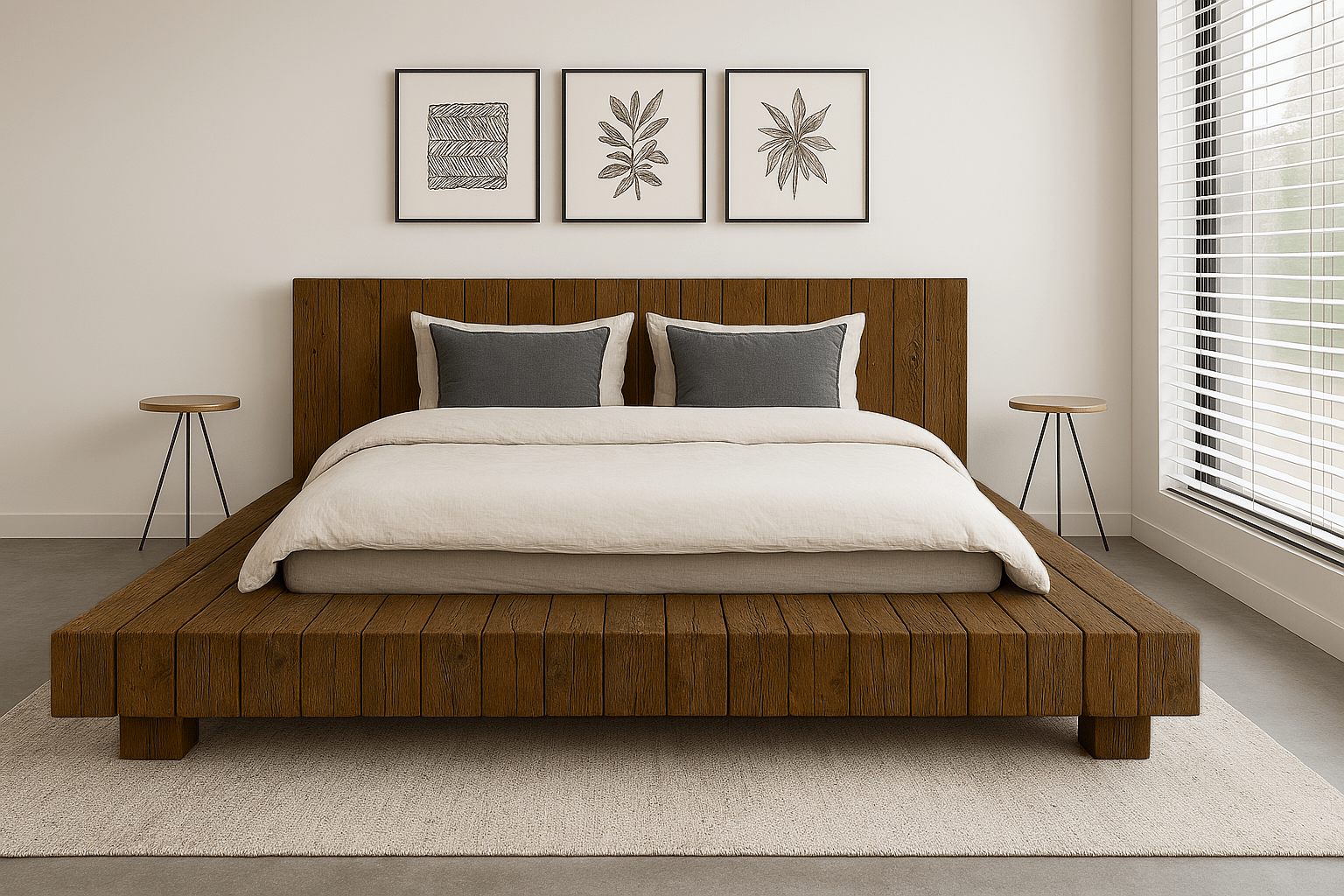 The Beam Bed - Danner Furniture