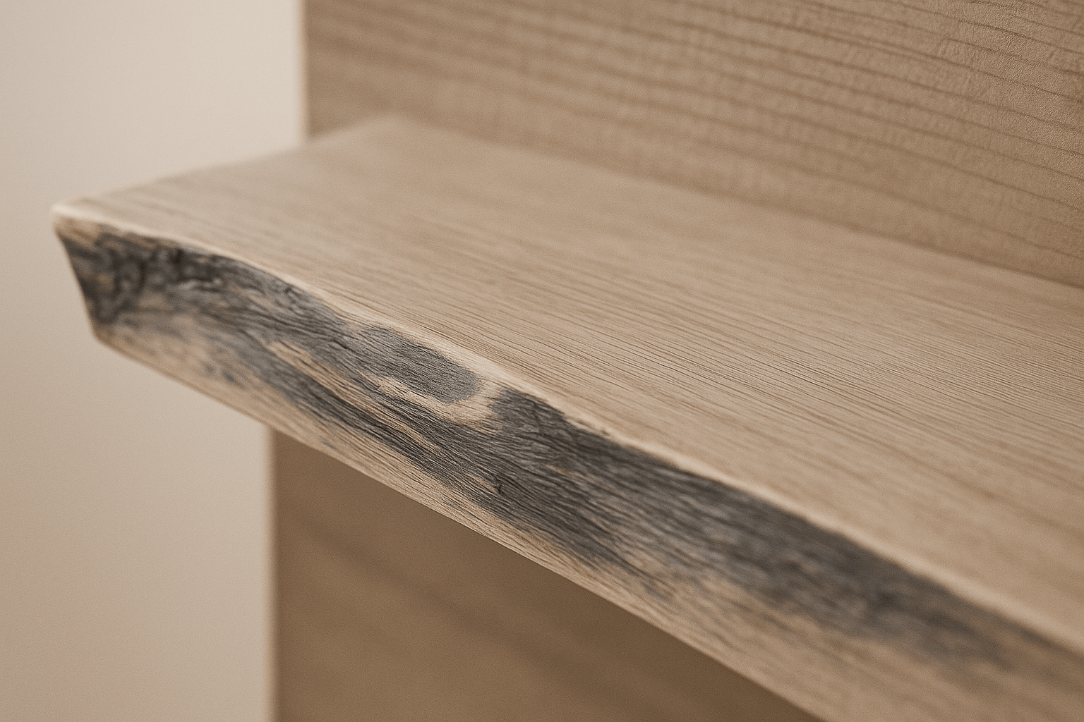 The Extended Rampart Live Edge Bed - Danner Furniture