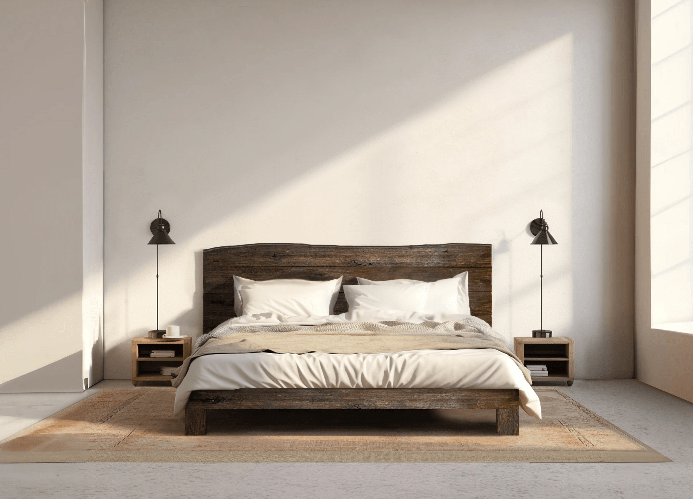 The Live Edge Rampart Bed - Danner Furniture