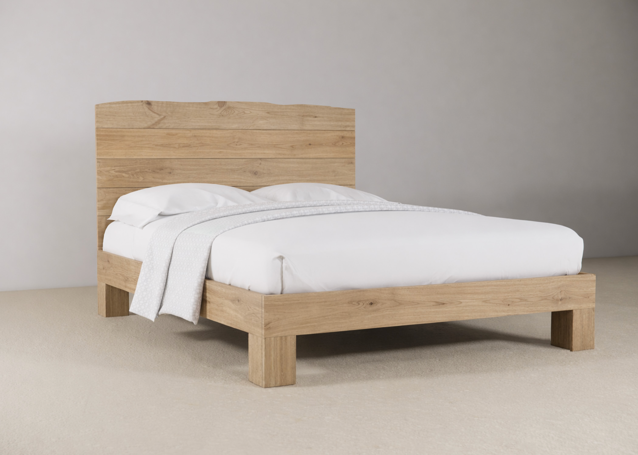 The Live Edge Rampart Bed - Danner Furniture