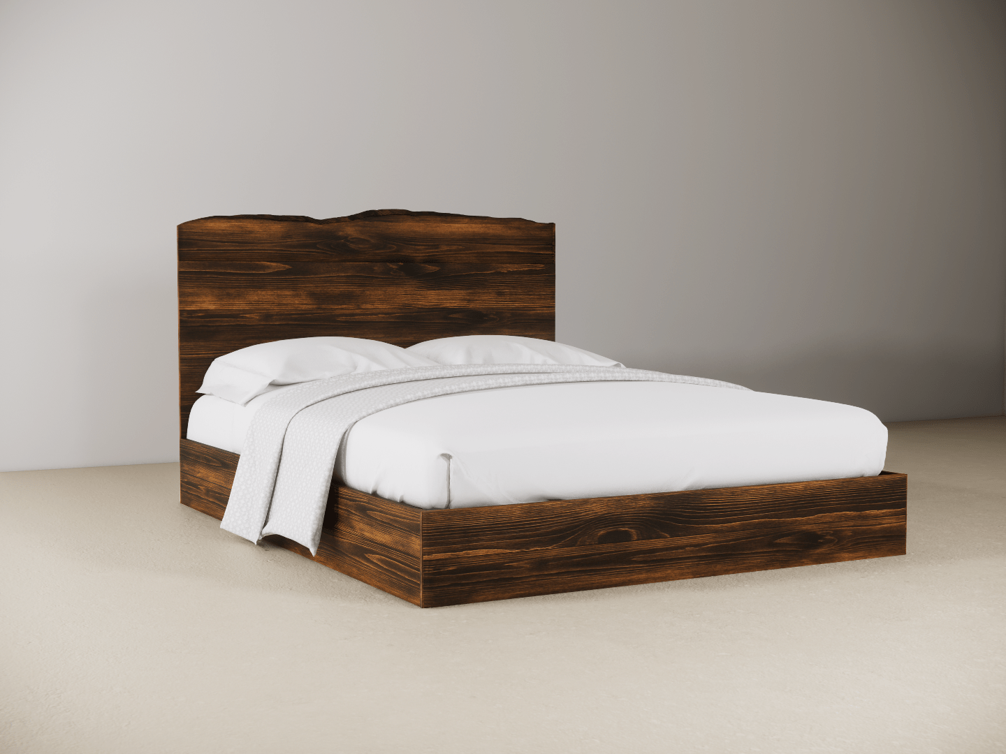 The Live Edge River Bed - Danner Furniture