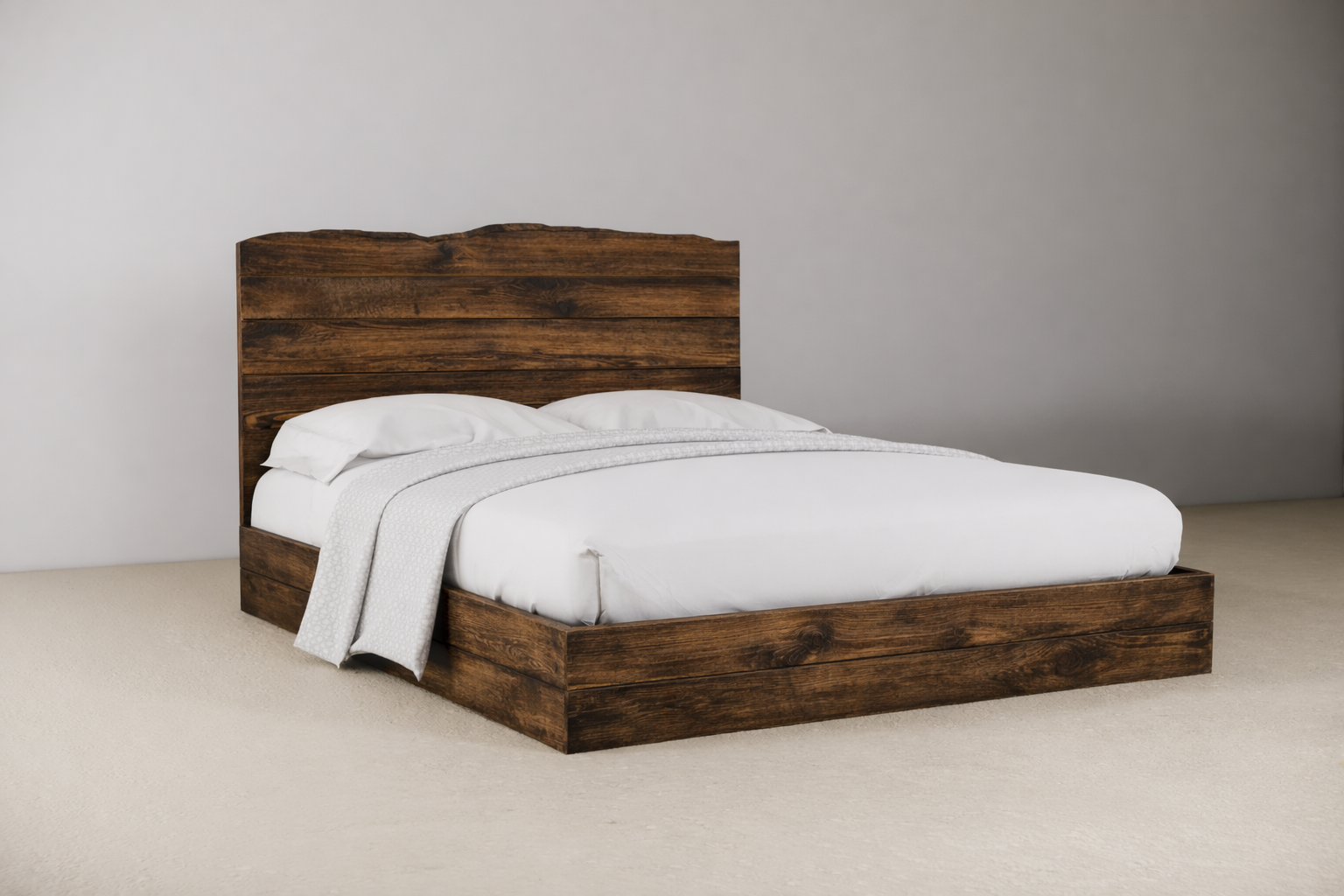 The Live Edge River Bed - Danner Furniture