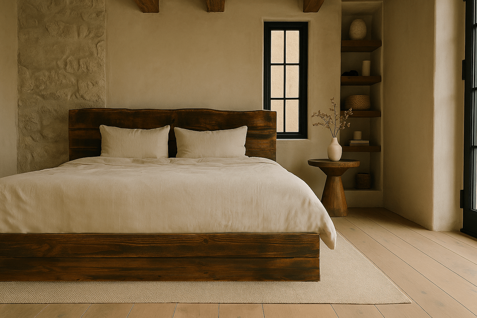 The Live Edge River Bed - Danner Furniture