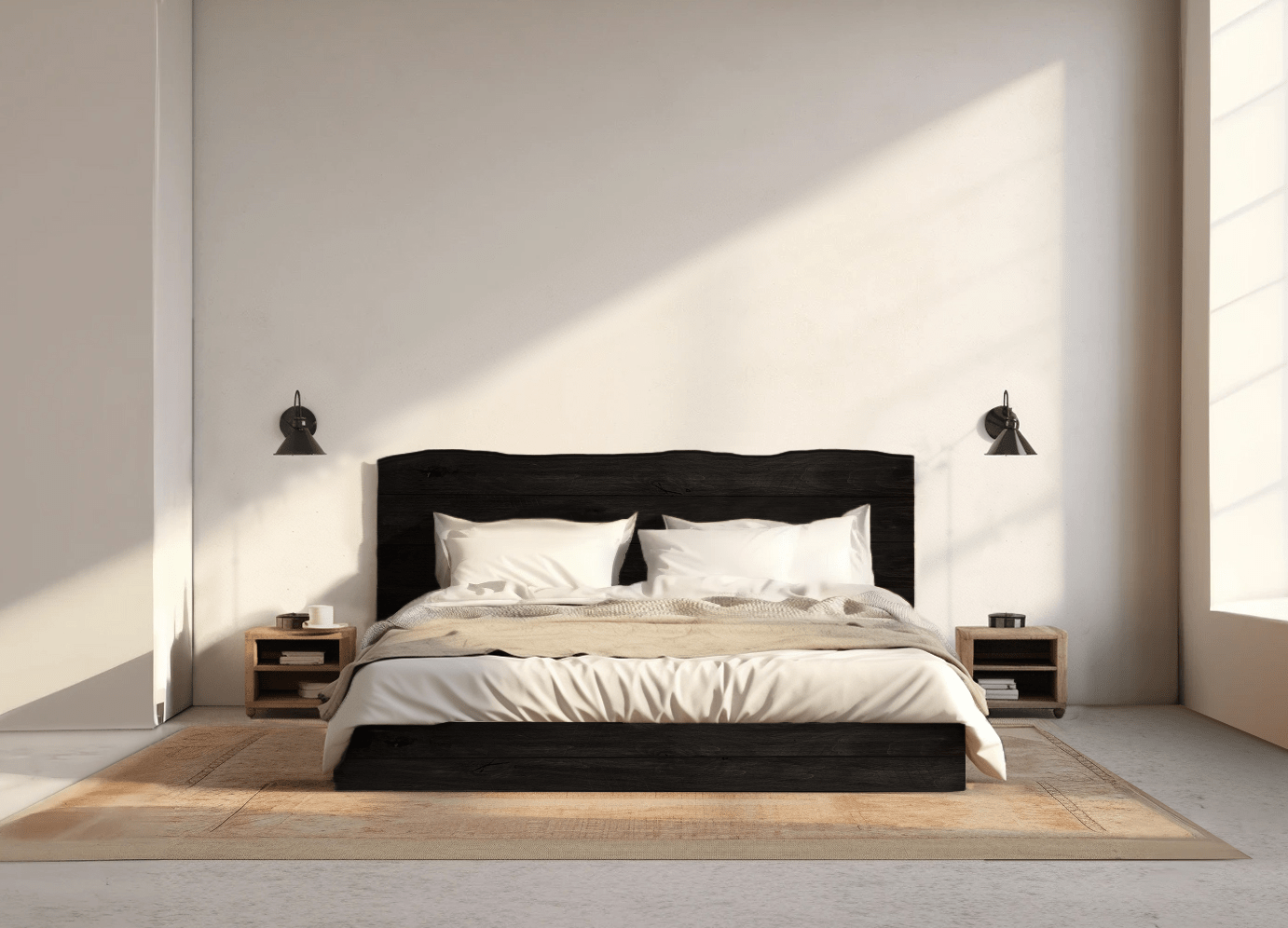 The Live Edge River Bed - Danner Furniture