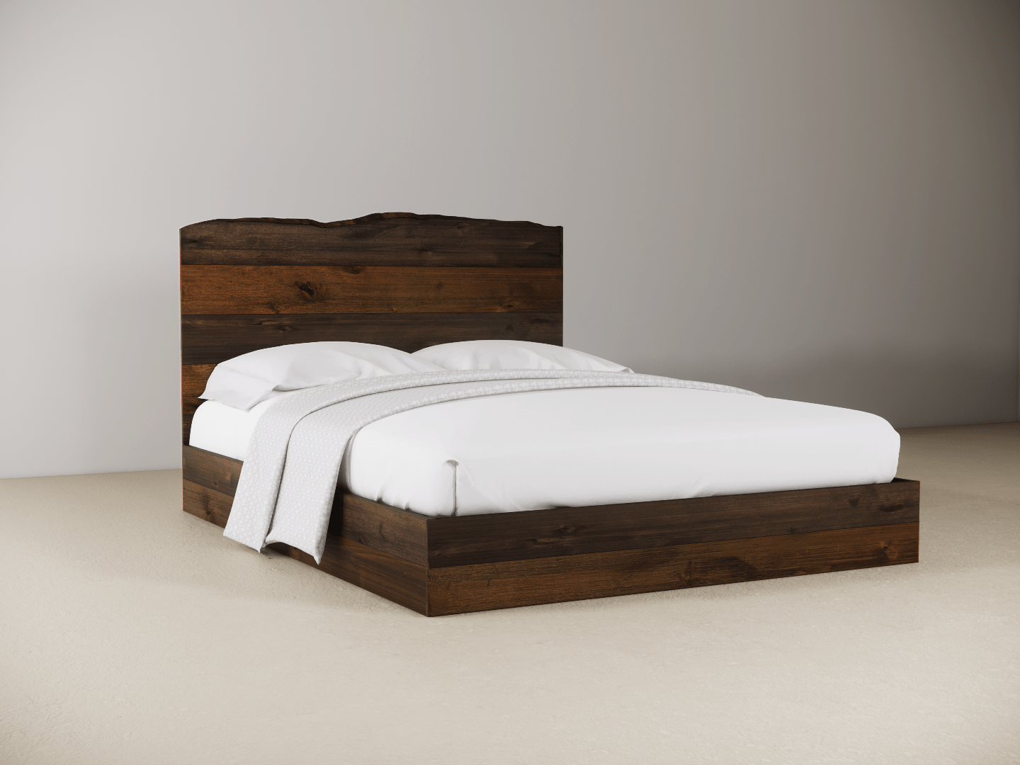 The Live Edge River Bed - Danner Furniture