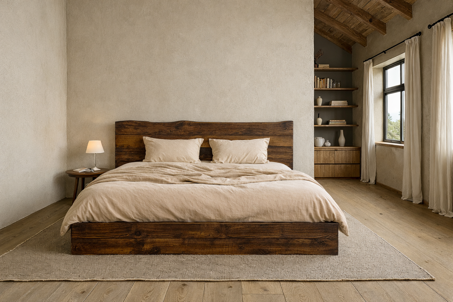 The Live Edge River Bed - Danner Furniture