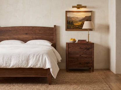 The 3 Drawer Nightstand — solid wood nightstand, handcrafted in the USA with Danner Furniture 