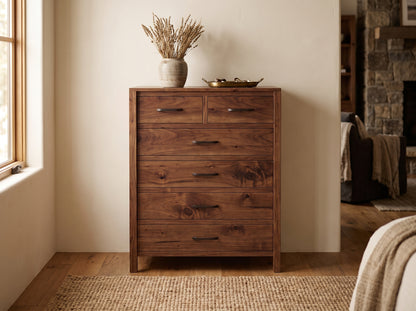 The 5 Drawer Chest - Solid Wood made in the USA with Danner Furniture 