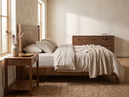 The Foothills Bed — solid wood bed, handcrafted in the USA with Danner Furniture 