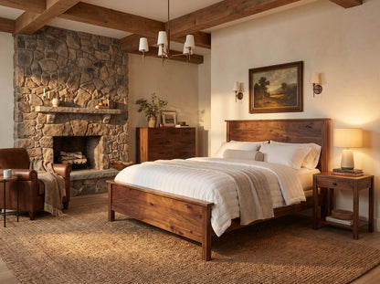 The Cheyenne Bed — solid wood bed, handcrafted in the USA with Danner Furniture 