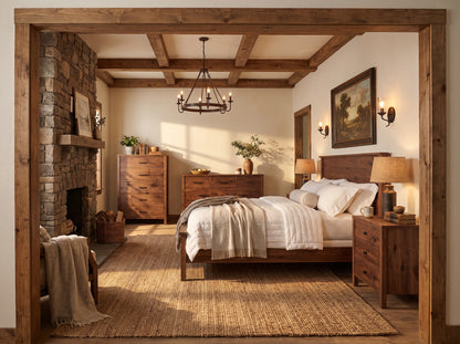 The Cheyenne Bed — solid wood bed, handcrafted in the USA with Danner Furniture 