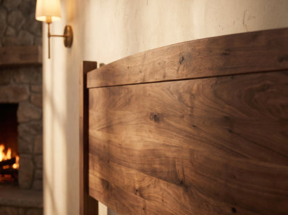 The Foothills Bed — solid wood bed, handcrafted in the USA with Danner Furniture 