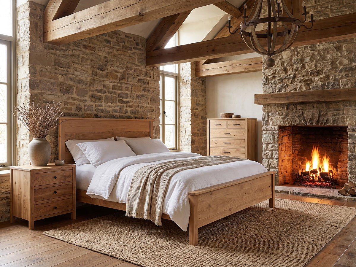 The Cheyenne Bed — solid wood bed, handcrafted in the USA with Danner Furniture 