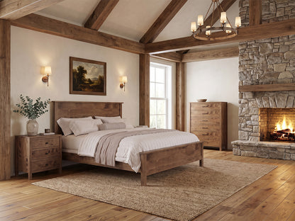 The Cheyenne Bed — solid wood bed, handcrafted in the USA with Danner Furniture 