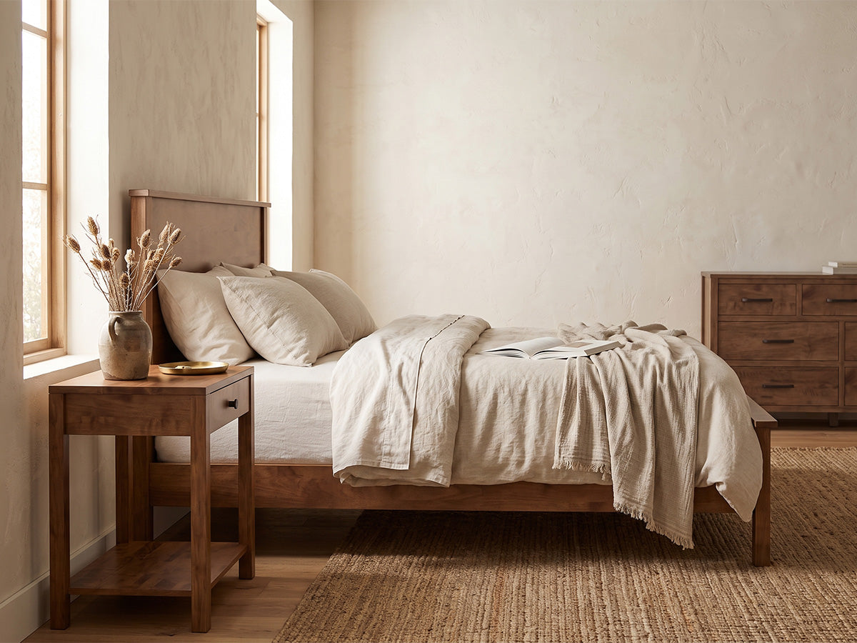 The Cheyenne Bed — solid wood bed, handcrafted in the USA with Danner Furniture 
