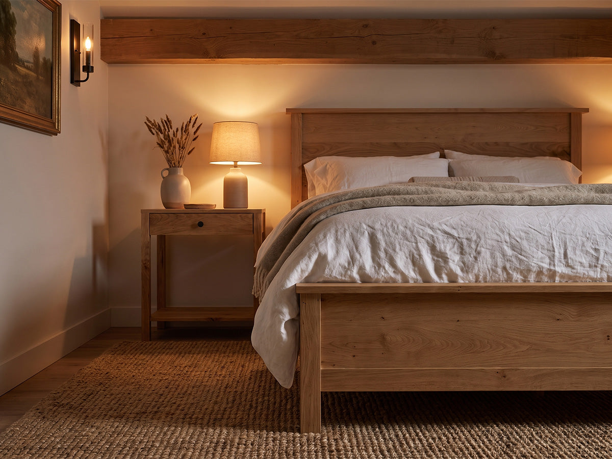 The Cheyenne Bed — solid wood bed, handcrafted in the USA with Danner Furniture 