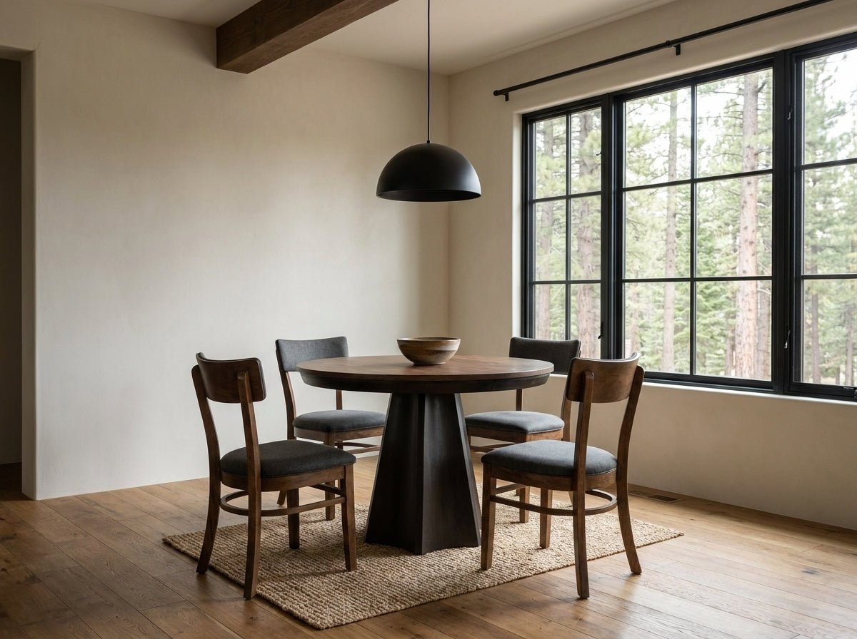 The Aspen Table — solid wood dining table, handcrafted in the USA by Danner Furniture