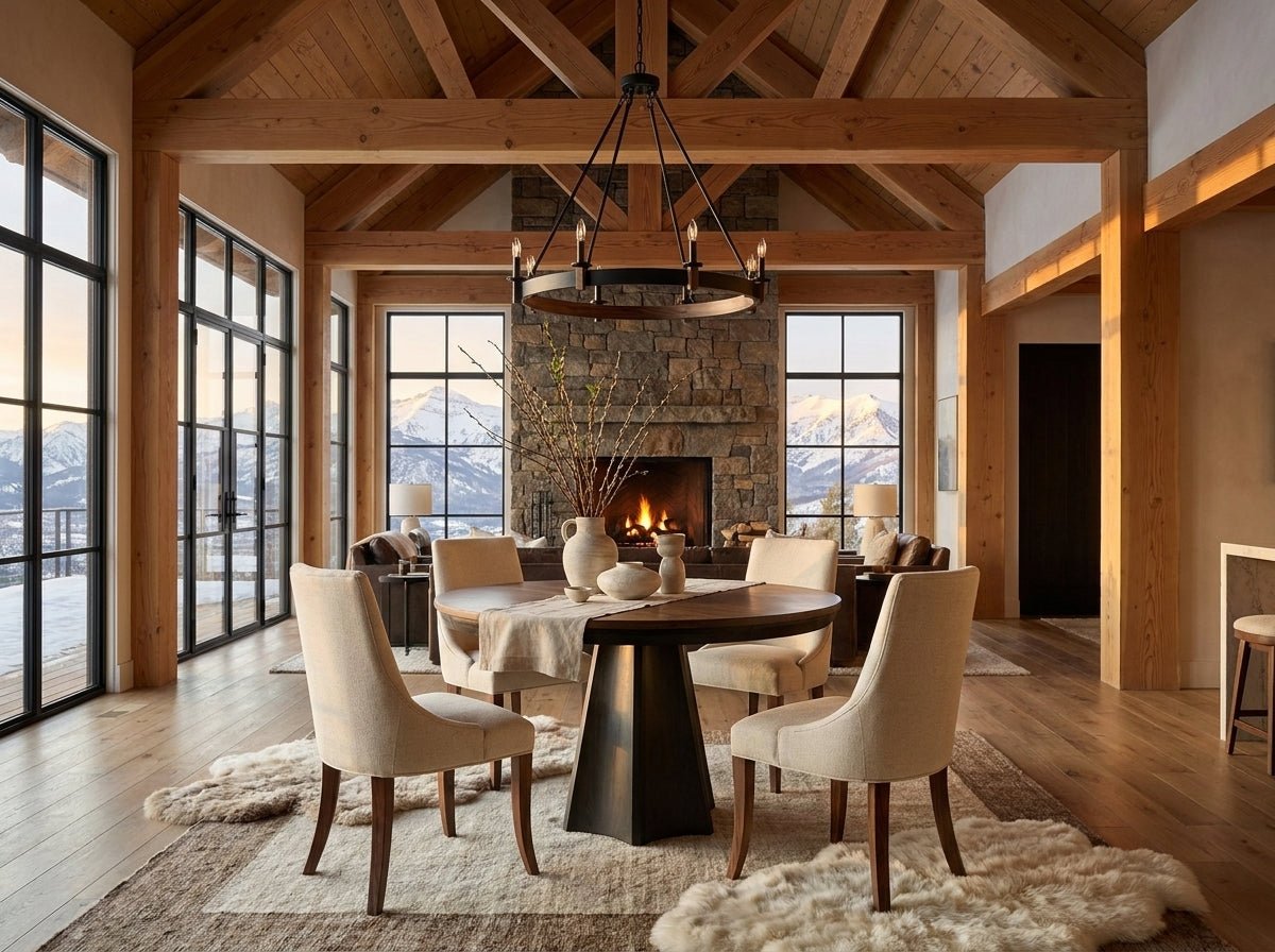 The Aspen Table — solid wood dining table, handcrafted in the USA by Danner Furniture