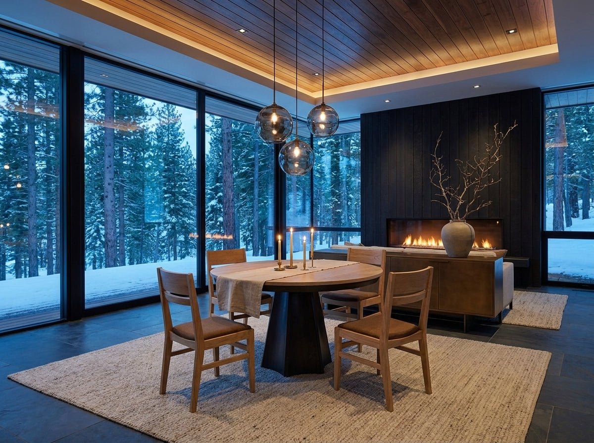 The Aspen Table — solid wood dining table, handcrafted in the USA by Danner Furniture