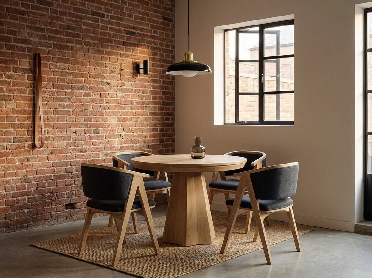 The Aspen Table — solid wood dining table, handcrafted in the USA by Danner Furniture