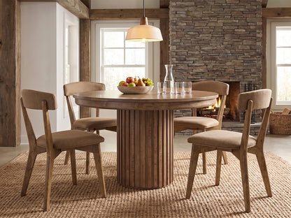 The Jacobs Table — solid wood dining table, handcrafted in the USA with Danner Furniture 