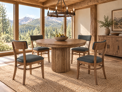 The Jacobs Table — solid wood dining table, handcrafted in the USA with Danner Furniture 
