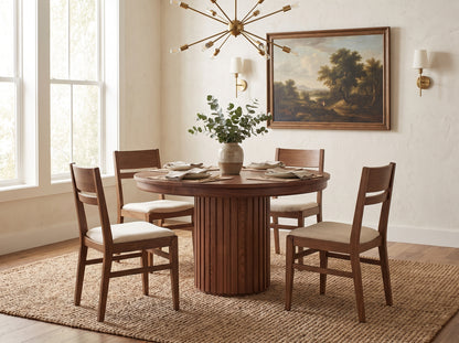 The Jacobs Table — solid wood dining table, handcrafted in the USA with Danner Furniture 