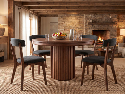 The Jacobs Table — solid wood dining table, handcrafted in the USA with Danner Furniture 