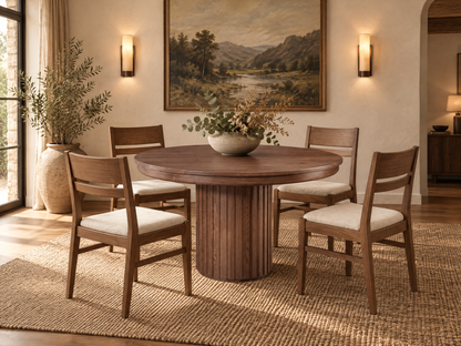 The Jacobs Table — solid wood dining table, handcrafted in the USA with Danner Furniture 