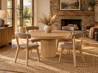 The Jacobs Table — solid wood dining table, handcrafted in the USA with Danner Furniture 