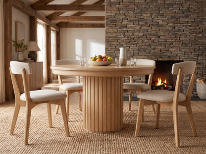 The Jacobs Table — solid wood dining table, handcrafted in the USA with Danner Furniture 