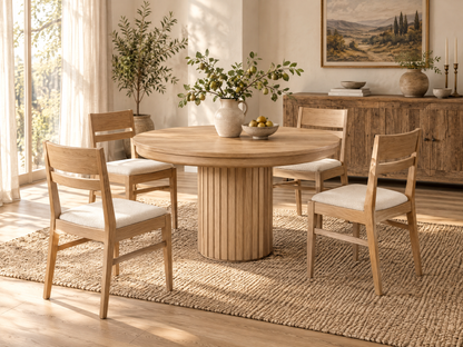 The Jacobs Table — solid wood dining table, handcrafted in the USA with Danner Furniture 