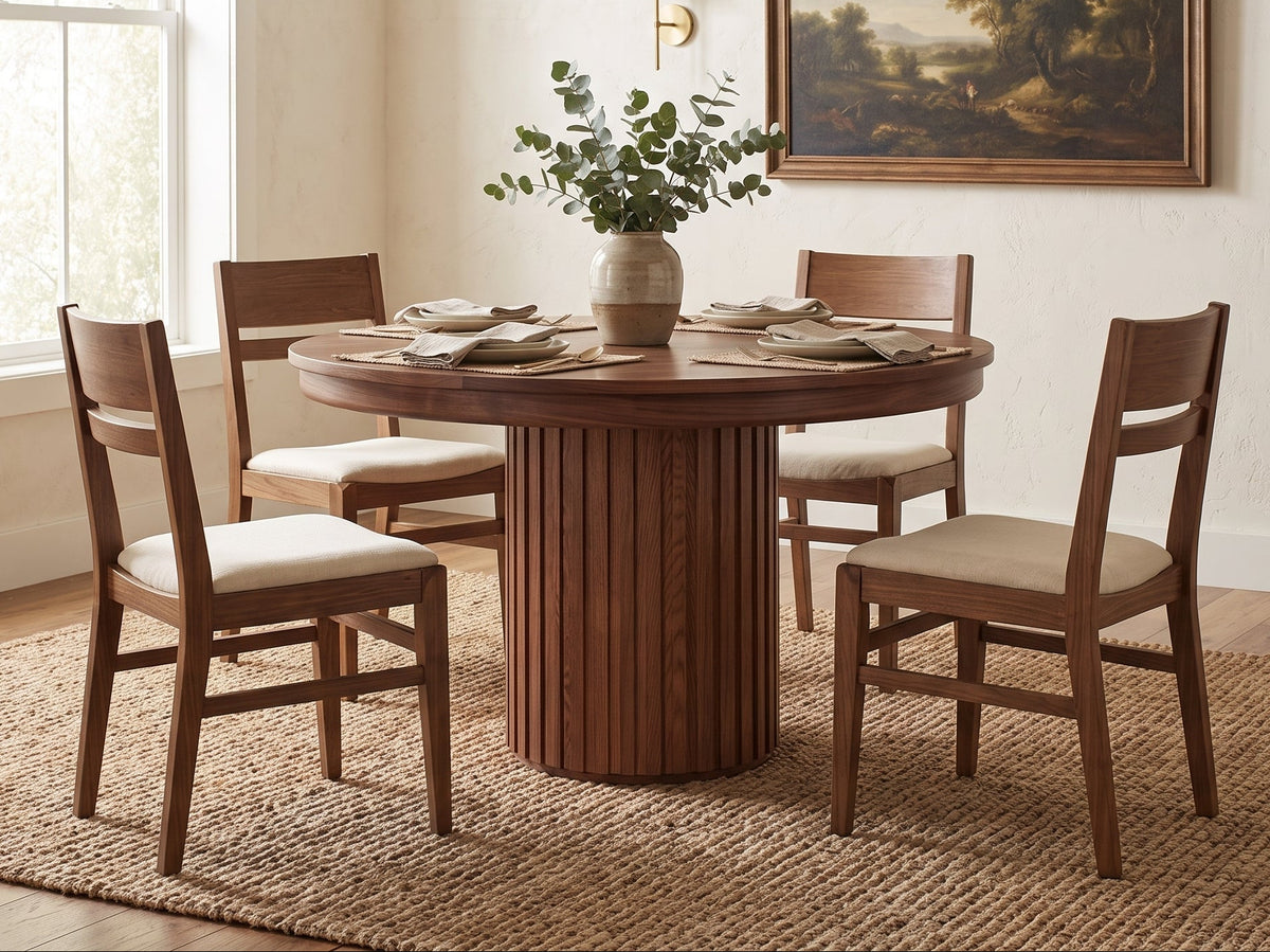 The Jacobs Table — solid wood dining table, handcrafted in the USA with Danner Furniture