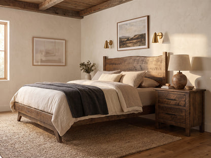 The Century Bed — solid wood platform bed, handcrafted in the USA with Danner Furniture 