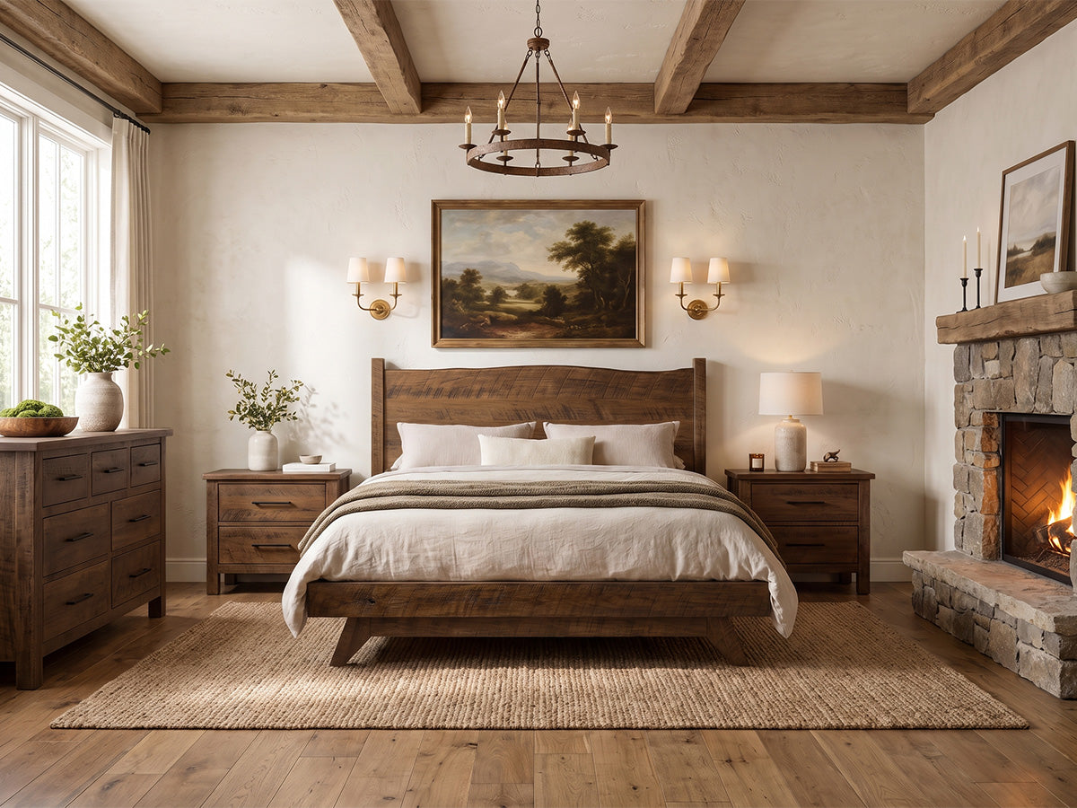 The Century Bed — solid wood platform bed, handcrafted in the USA with Danner Furniture 