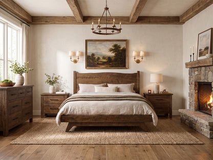 The Century Bed — solid wood platform bed, handcrafted in the USA with Danner Furniture 