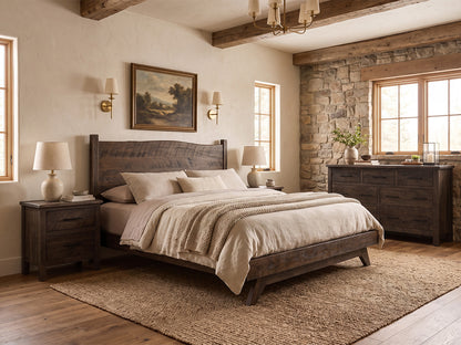 The Century Bed — solid wood platform bed, handcrafted in the USA with Danner Furniture 
