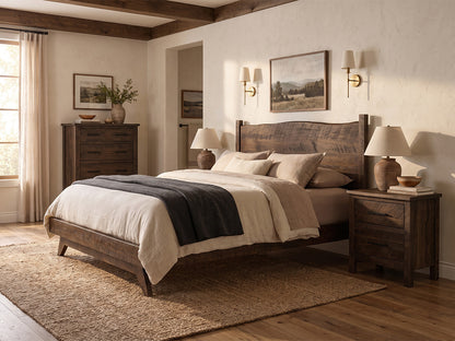 The Century Bed — solid wood platform bed, handcrafted in the USA with Danner Furniture 