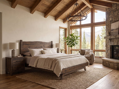 The Century Bed — solid wood platform bed, handcrafted in the USA with Danner Furniture 