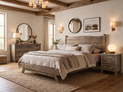 The Century Bed — solid wood platform bed, handcrafted in the USA with Danner Furniture 