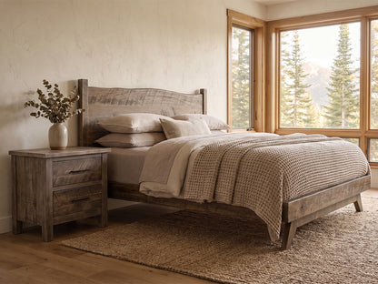The Century Bed — solid wood platform bed, handcrafted in the USA with Danner Furniture 
