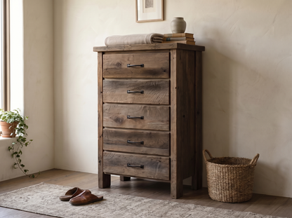 Reclaimed Oak Wood Chest - Made in the USA