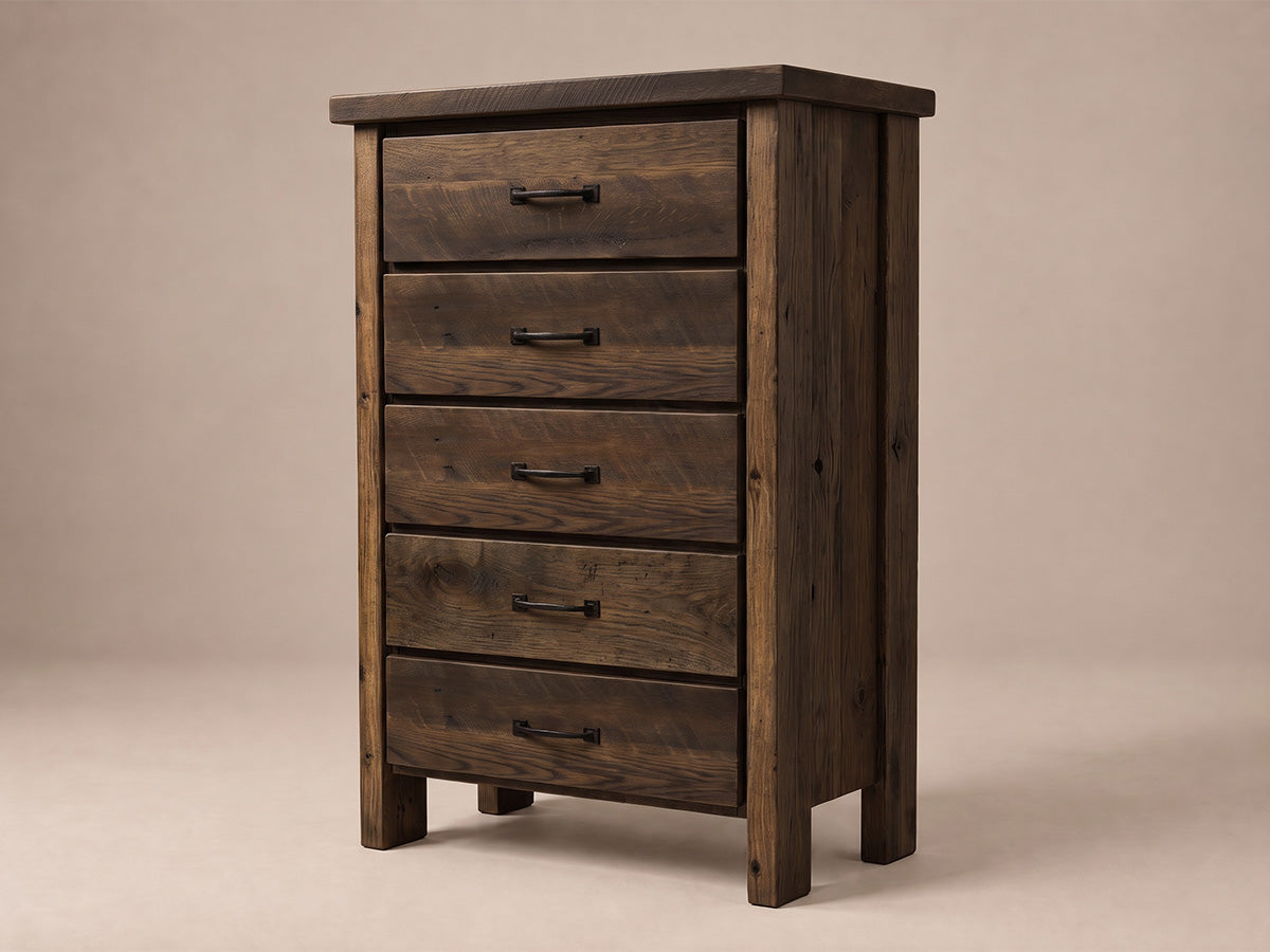 Reclaimed Oak Wood Chest - Made in the USA