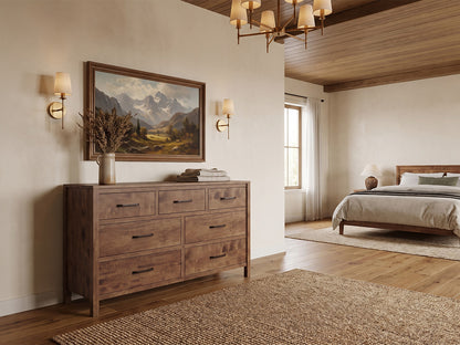 The 7 Drawer Dresser — solid wood dresser, handcrafted in the USA with Danner Furniture 