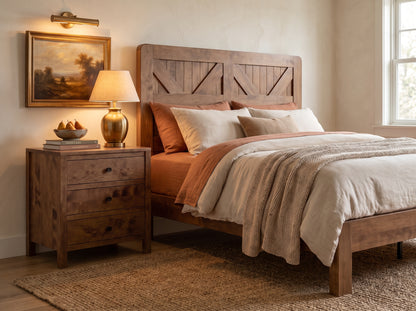 The Ruxton Bed — solid hardwood bed, handcrafted in the USA with Danner Furniture 